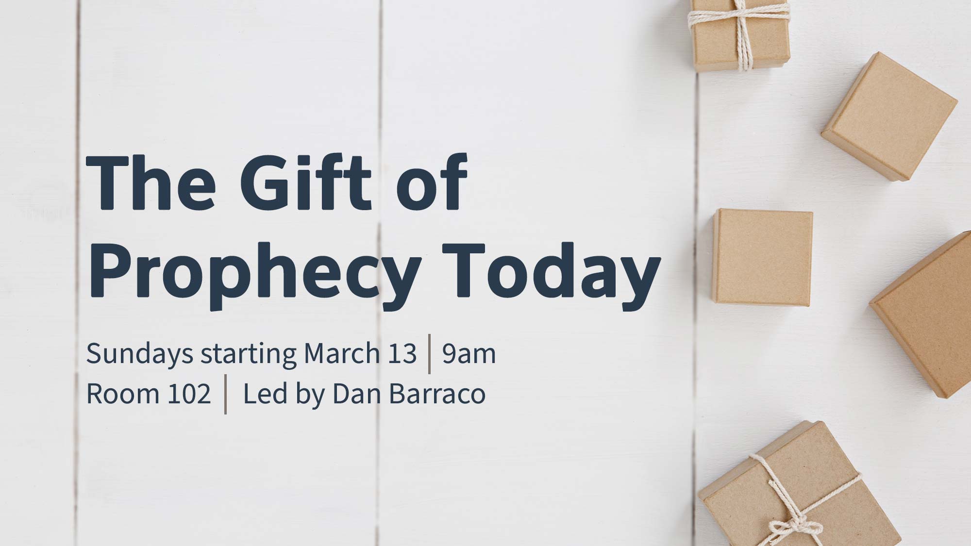 Gift Of Prophecy Today Class